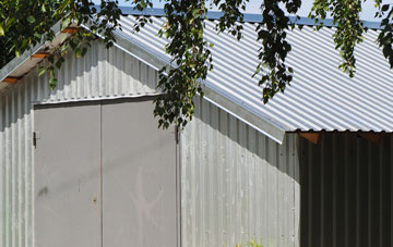 repairing Eastoft metal garage roofing